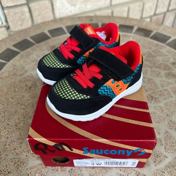 NIB Baby Jazz Lite Suede and Mesh Shoes - Picture 3 of 6